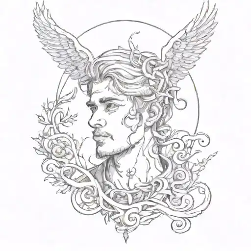 zach bryan lyrics with illustration tattoo design idea