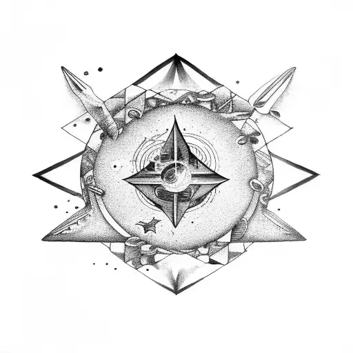 Aquarius constellation  tattoo design idea