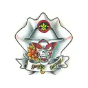 spicy pepper tattoo design idea