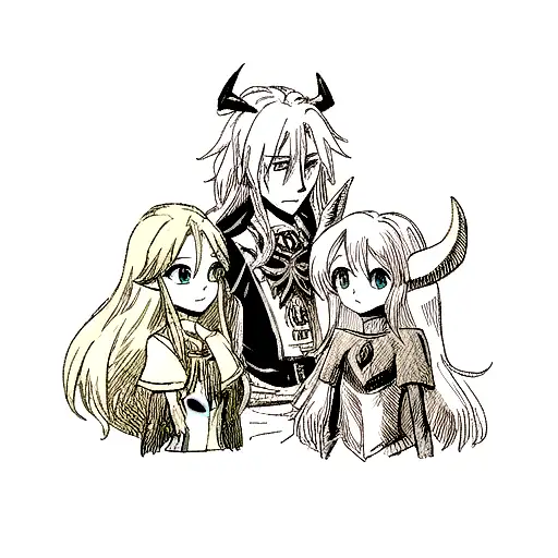 the leyend of zelda y hollow knight tattoo design idea