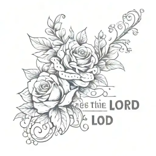 Trust in the Lord with all your heart proverbs 3:5  tattoo design idea