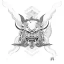 raijin  tattoo design idea