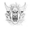 raijin  tattoo design idea