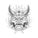 raijin  tattoo design idea