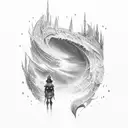 stormlight archive high storm tattoo design idea
