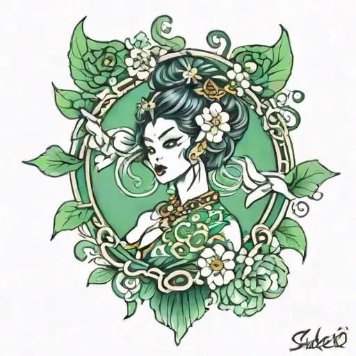 JADE tattoo design idea