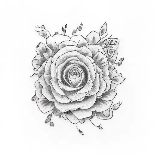 Chloe lettering tattoo design idea