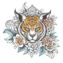 test tattoo design idea