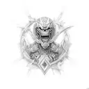 Word Titan tattoo design idea
