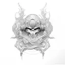 Titan tattoo design idea