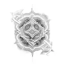 shears tattoo design idea