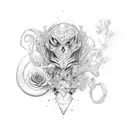 alter ego tattoo design idea