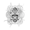 ethel cain, cross tattoo design idea
