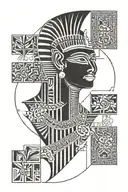 Egyptian  tattoo design idea