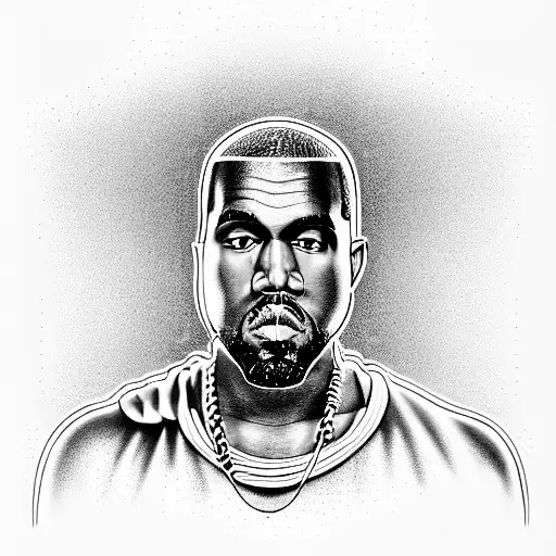 Kanye west yzy yeezus tattoo design idea