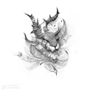 Script tattoo tattoo design idea