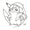 pokemon tattoo design idea