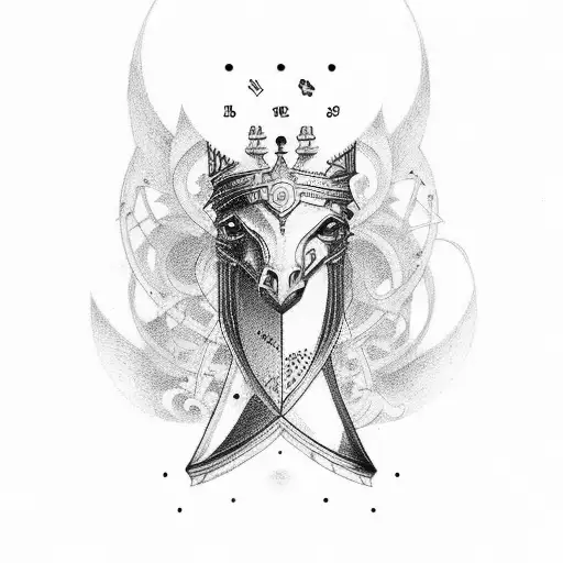 chess mathematic equation tattoo design idea