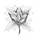 psychedelic plants tattoo design idea