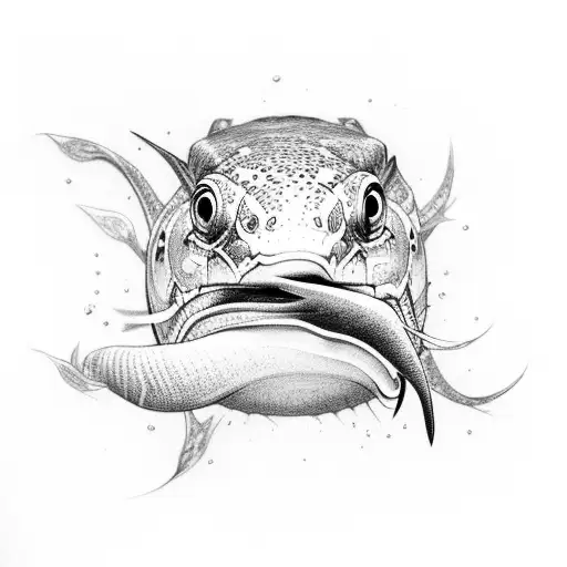 eel tattoo design idea
