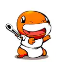 Charmander cooking  tattoo design idea