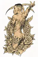 teofimo lopez back tattoo tattoo design idea