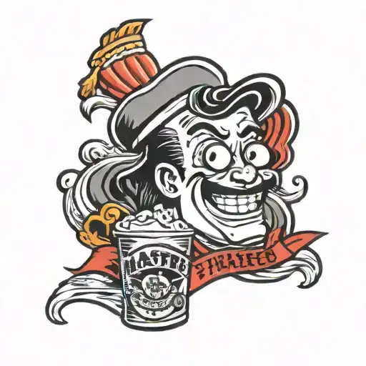 master shake tattoo design idea