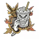 master shake tattoo design idea