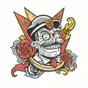 master shake tattoo design idea