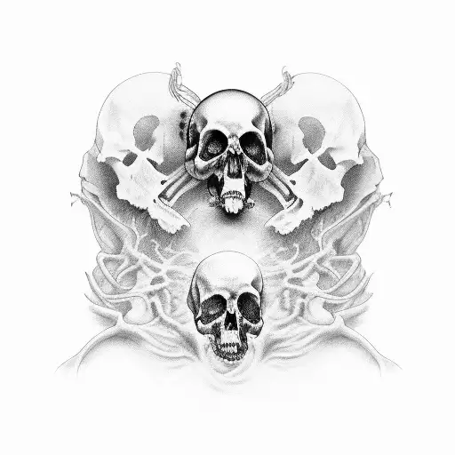 emergency medicine and death  tattoo design idea