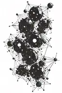 orion constellation tattoo design idea