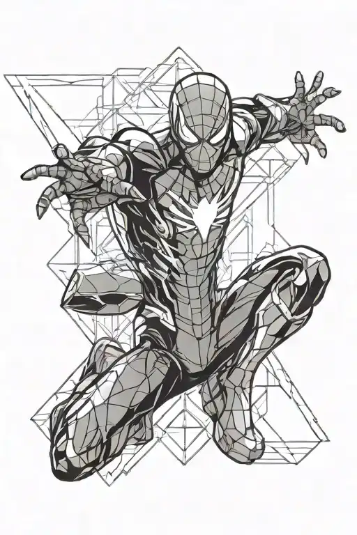 Spider Man, iron man, the flash, Daisy, wolverine tattoo design idea