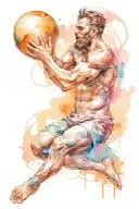 atlas holding the world tattoo design idea