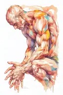 atlas holding the world tattoo design idea