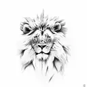 Daniel lion den tattoo design idea