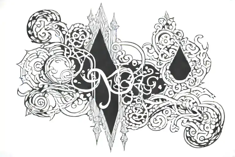 lamentations 3:28 tattoo design idea