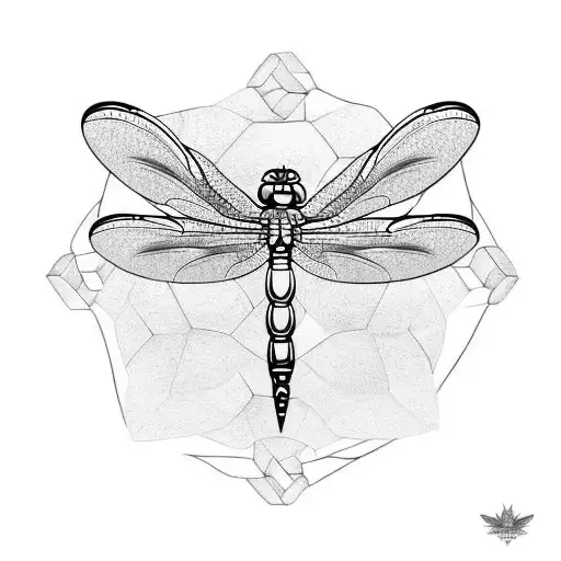 dragonfly  tattoo design idea