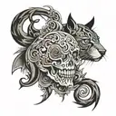 y2k tattoo design idea