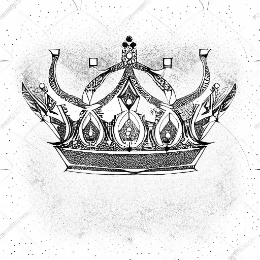 Queen Crown by Stef aka Keki TattooNOW