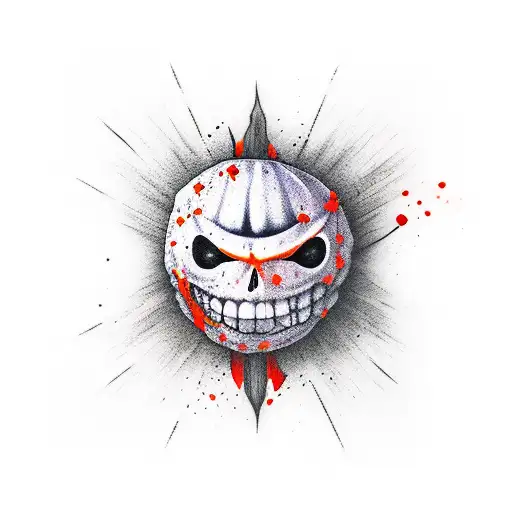 ichigo hollow tattoo design idea