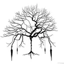 mangrove tree tattoo design idea