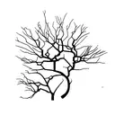 mangrove tree tattoo design idea