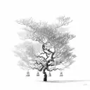 mangrove tree tattoo design idea