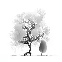 mangrove tree tattoo design idea