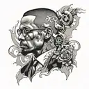 Malcom X tattoo design idea
