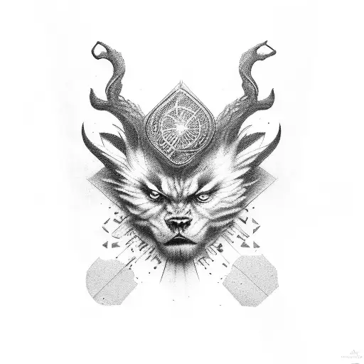 Only Fear God tattoo design idea