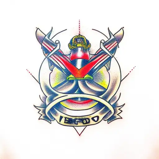 Only Fear God tattoo design idea