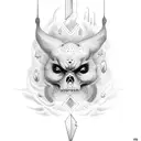 Only Fear God tattoo design idea