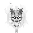 Only Fear God tattoo design idea