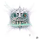 bloodborne, amygdala, hunters marks tattoo design idea